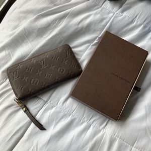 Louis Vuitton Monogram Zippy Wallet